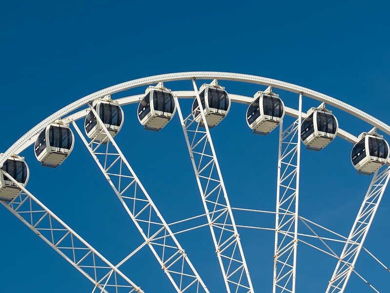 Grande roue gros plan d'une partie de la roue par Marjolein Van Oostrum