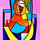 sitting woman van atelier DOTPIX thumbnail