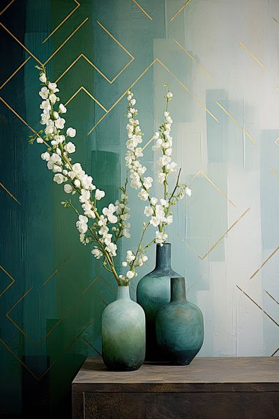 Abstract stilleven van Bert Nijholt