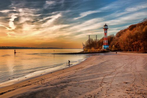 Hambourg - phare de Rissen