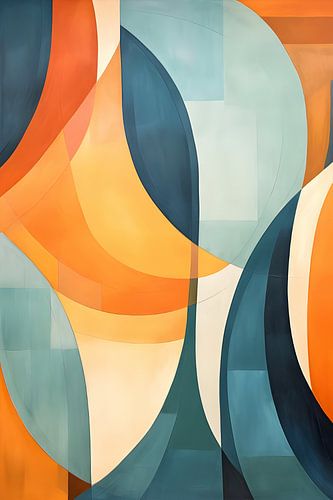 Formes colorées et chics