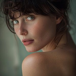 Portrait of a woman in natural light