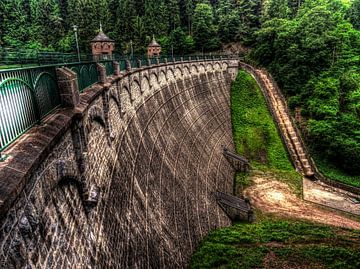 Staudamm HDR von Natasja Martijn