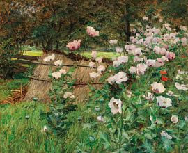 Olga Wisinger-Florian – Im Bauerngarten, ca. 1898 von Atelier Liesjes