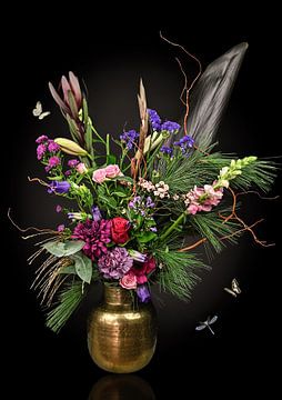 Nature morte fleurs sur Marjolein van Middelkoop