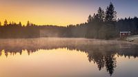 Sunrise at the Ziegenberger pond