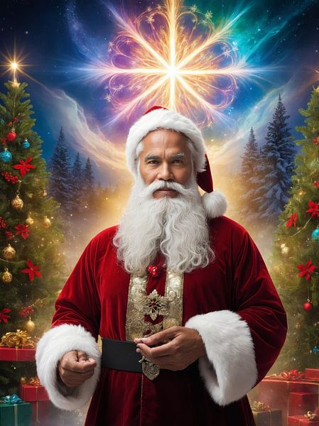 kerstman van hisam colours