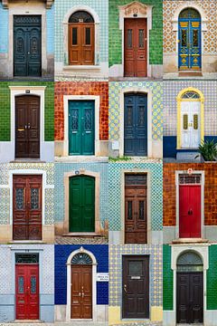 Collage Portugese Deuren van Ellis Peeters
