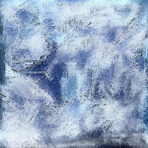 Abstrait Basse Pointillisme VII