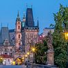 Prag - Karlsbrücke und Kleinseitner Brückenturm von t.ART