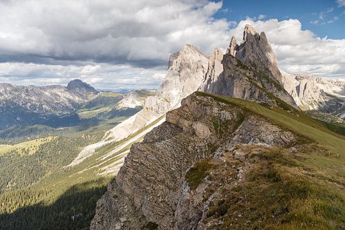 Seceda in the Dolomites.