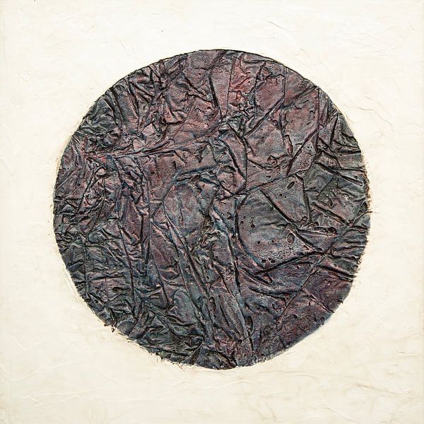 Soft bleu Circle by Beatrice Chauville