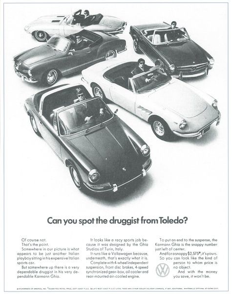 VW-Werbung 70er Jahre von Jaap Ros