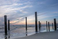 Sonnenuntergang im Palmendorf Petten