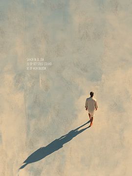 Balkon oder Strand von Harmannus Sijbring