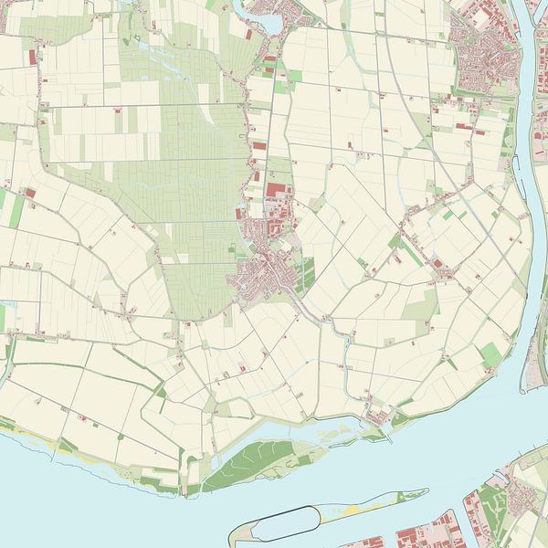 Carte de Strijen par Rebel Ontwerp