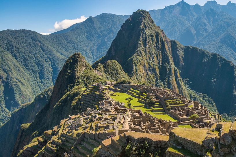 Machu Picchu, Peru van Peter Apers