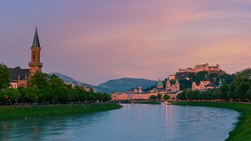Sunset in Salzburg
