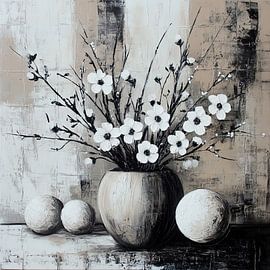 Peinture de fleurs 22.4562 sur La collection ARTEO