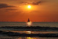 Intense sunset.