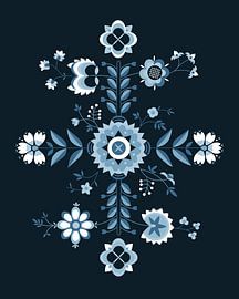 Skandinavisches Blumendesign von Studio Mattie