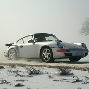 Porsche van Niels Hemmeryckx