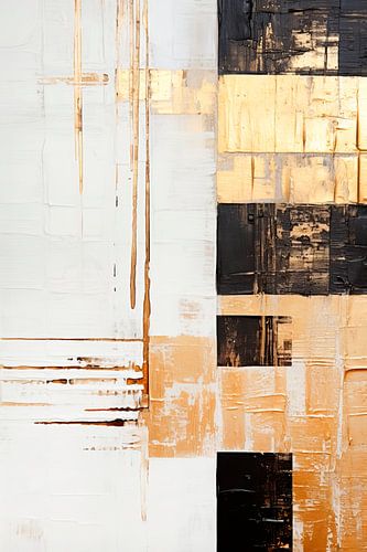 ABSTRACT KUNST Texturen van tijd