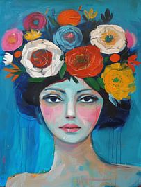 Buntes Porträt von Studio Allee