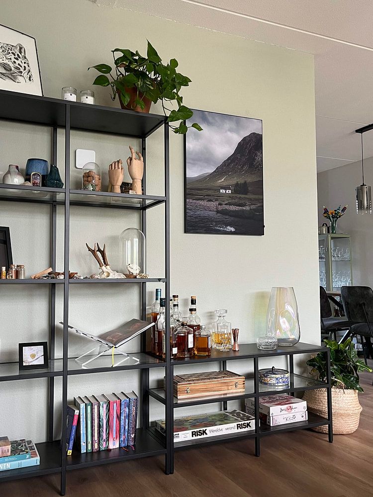 White house among the mountains of Scotland  by fromkevin 