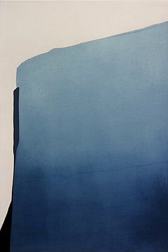 Modern abstract "Indigo" van Carla Van Iersel