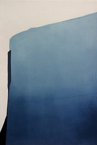 Abstrait moderne "Indigo&quot ;