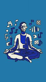 Neoexpressionismus in der Musik – Eine Symphonie aus Emotionen und Farben von Aden Pink Studio