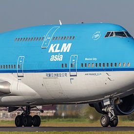 KLM Boeing 747-400M Passagierflugzeug. von Jaap van den Berg