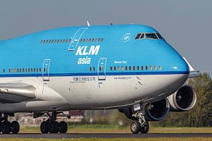 KLM Boeing 747-400M Passagierflugzeug.
