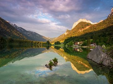 Hintersee in de Berchtesgadener Alpen van Animaflora PicsStock