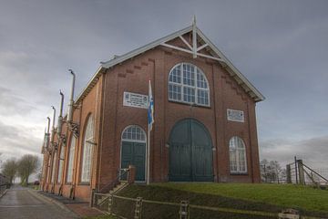 Pumping station "The Waterwolf" backside