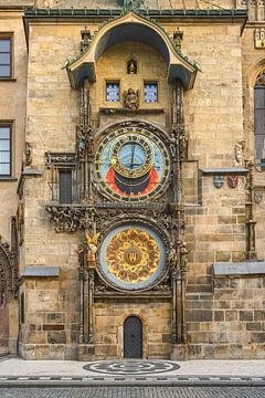 Astronomical clock in Prague by Michael Valjak
