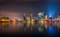 Rotterdam Skyline van Michiel Buijse thumbnail
