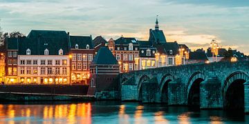 The Saint Servatius Bridge in Maastricht by Martin Bergsma