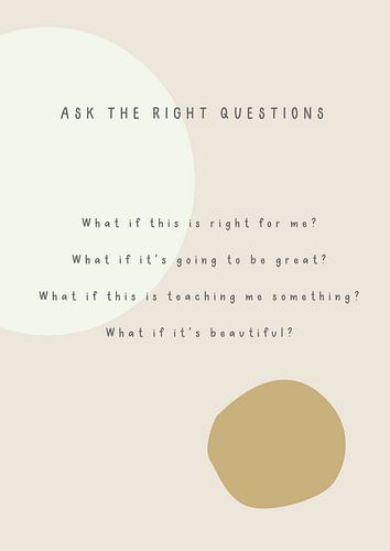 Die richtigen Fragen stellen, Version 2