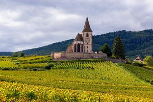 Kirche von Hunawihr, Frankreich