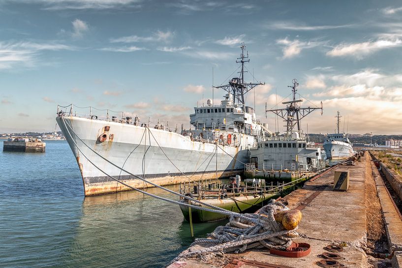 abandoned military ships by Gentleman of Decay