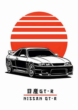 nissan gtr by Leader Fc