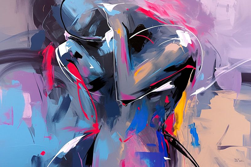 Abstract | Vivid Dreamscape by Abstract Painting