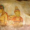 Wolkenmädchen in  Sigiriya , Sri Lanka von Peter Schickert