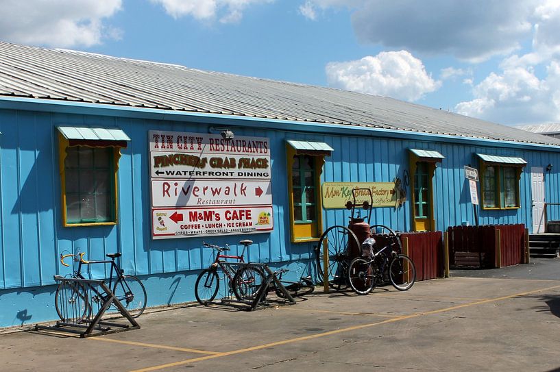 Tin City Riverwalk Naples by Linda de Klein