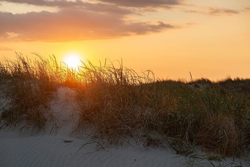 Sunset St. Peter Ording van Thomas Heitz