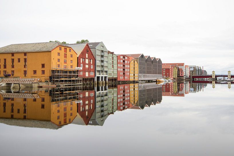 Trondheim norway by Gerard Wielenga