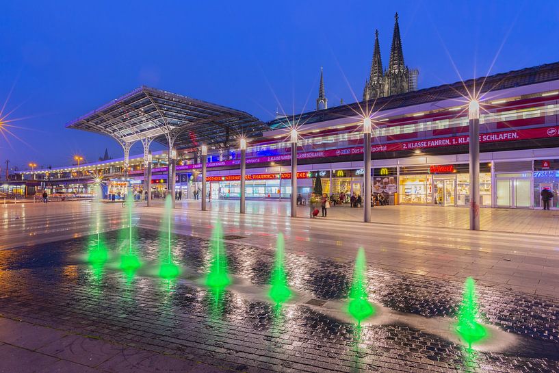 Breslauer Platz à Cologne par Walter G. Allgöwer