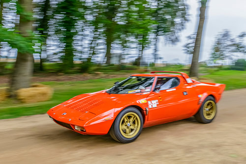 Lancia Stratos HF classic 1970s rally car